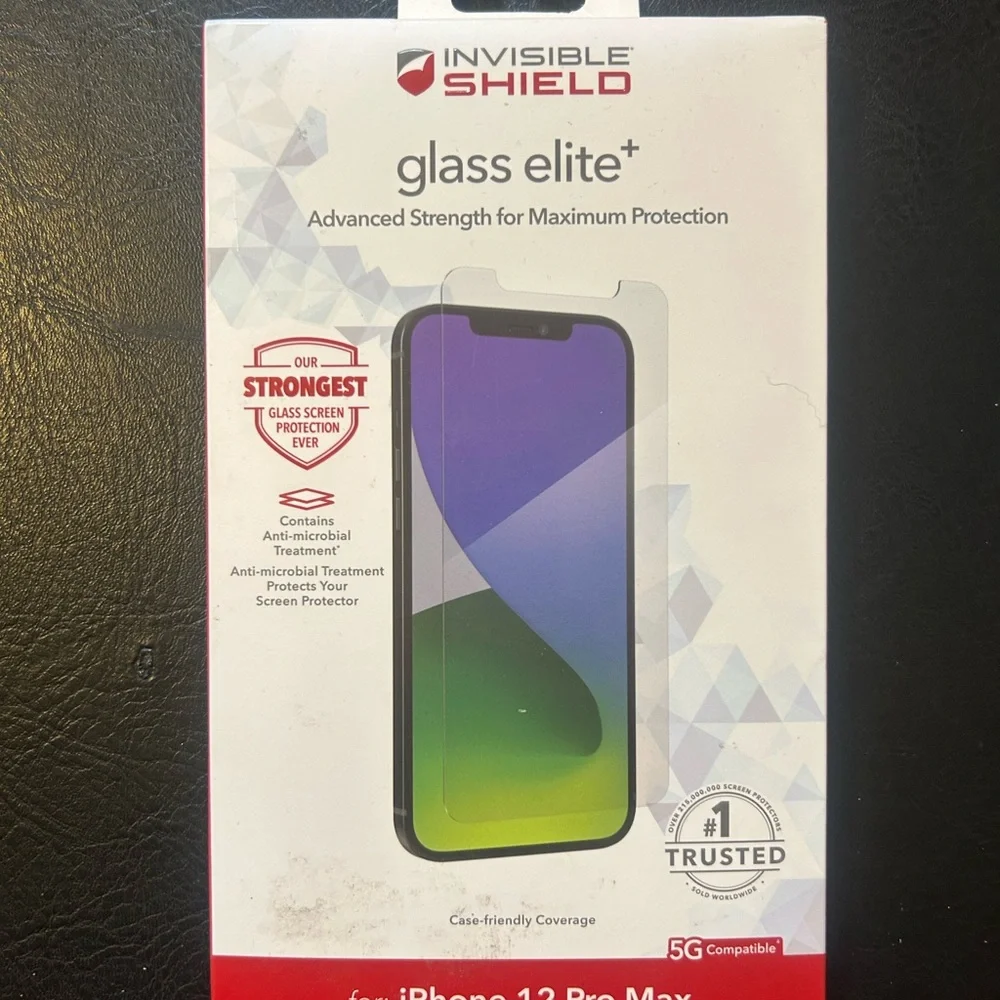 Glass Elite+ Screen Protector for iPhone 12 Pro Max - Clear